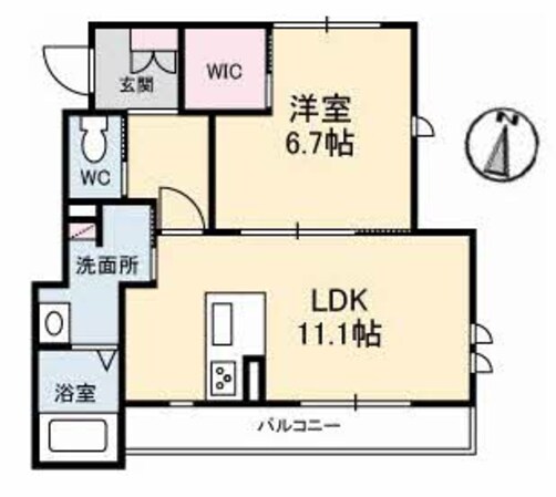 アトリエール和泉南の物件間取画像